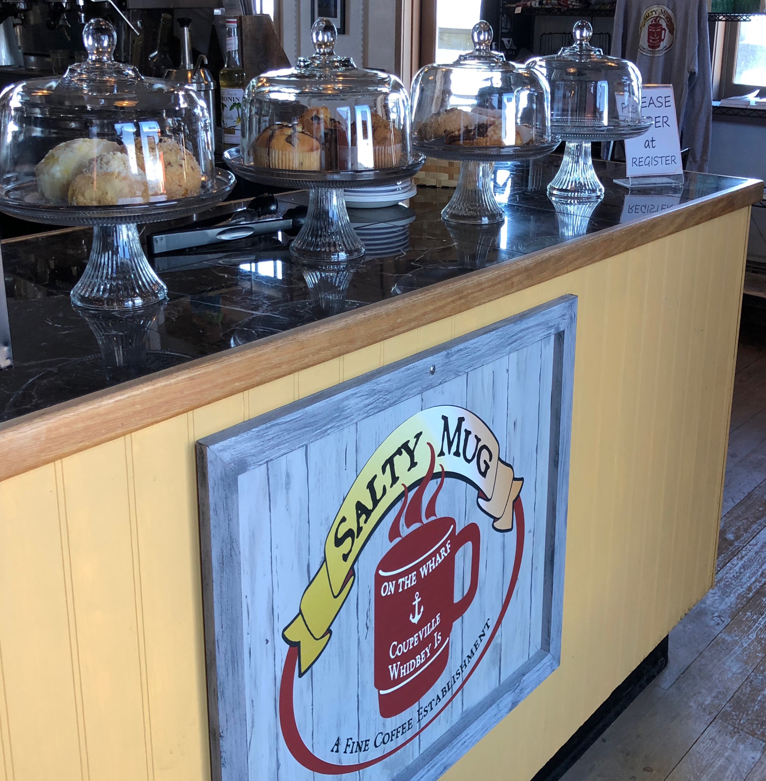 The Salty Mug Coupeville Washington, Coffee Shop