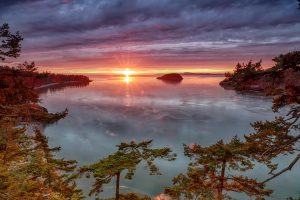 Windermere Whidbey Real Estate | Deception Pass Sunset