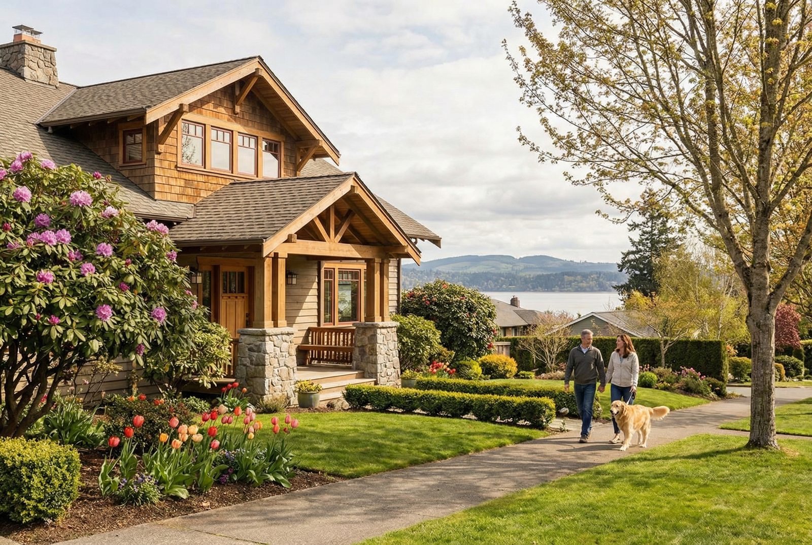 Premium market-focused South Whidbey lifestyle image supporting timing and seller strategy discussion