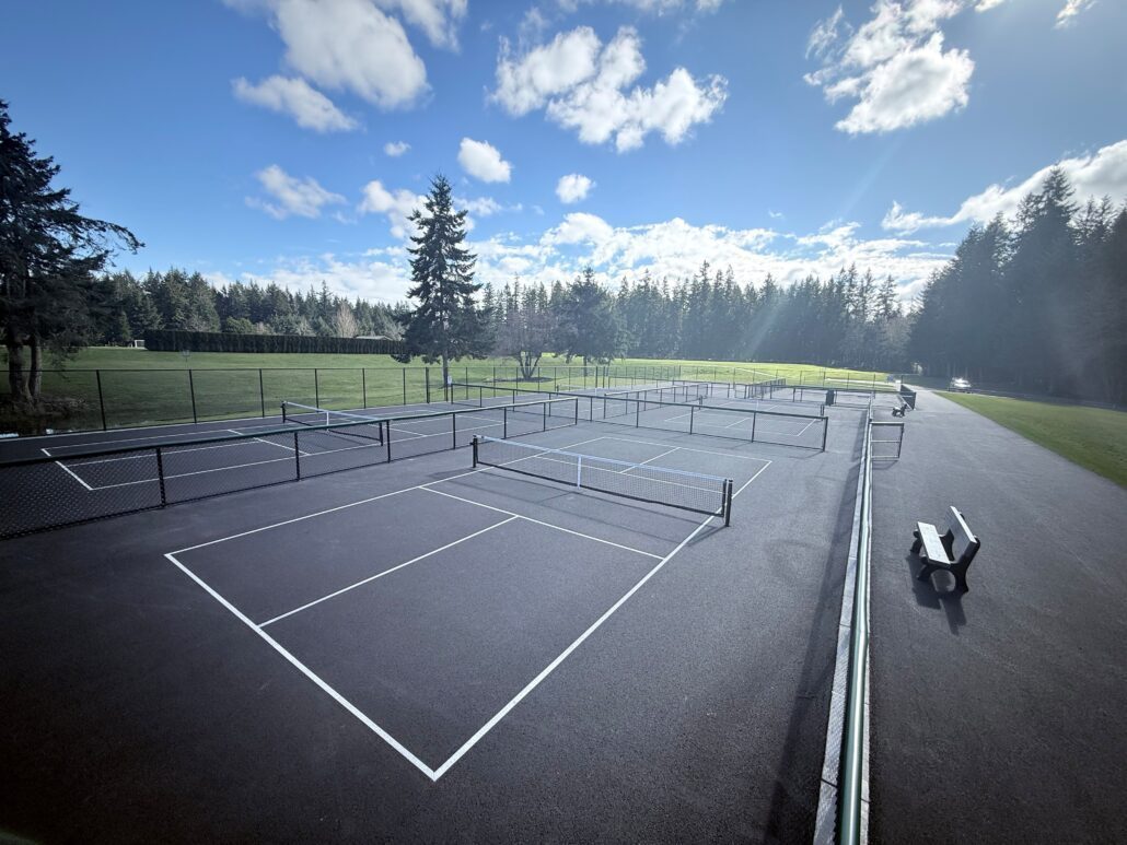 South Whidbey pickleball courts and summer recreation scene supporting local sports and fitness activities