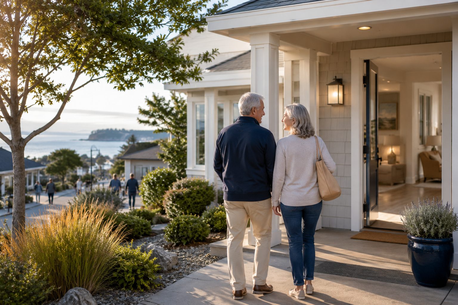 Bright lower-maintenance Whidbey Island home representing right-sizing into easier island living